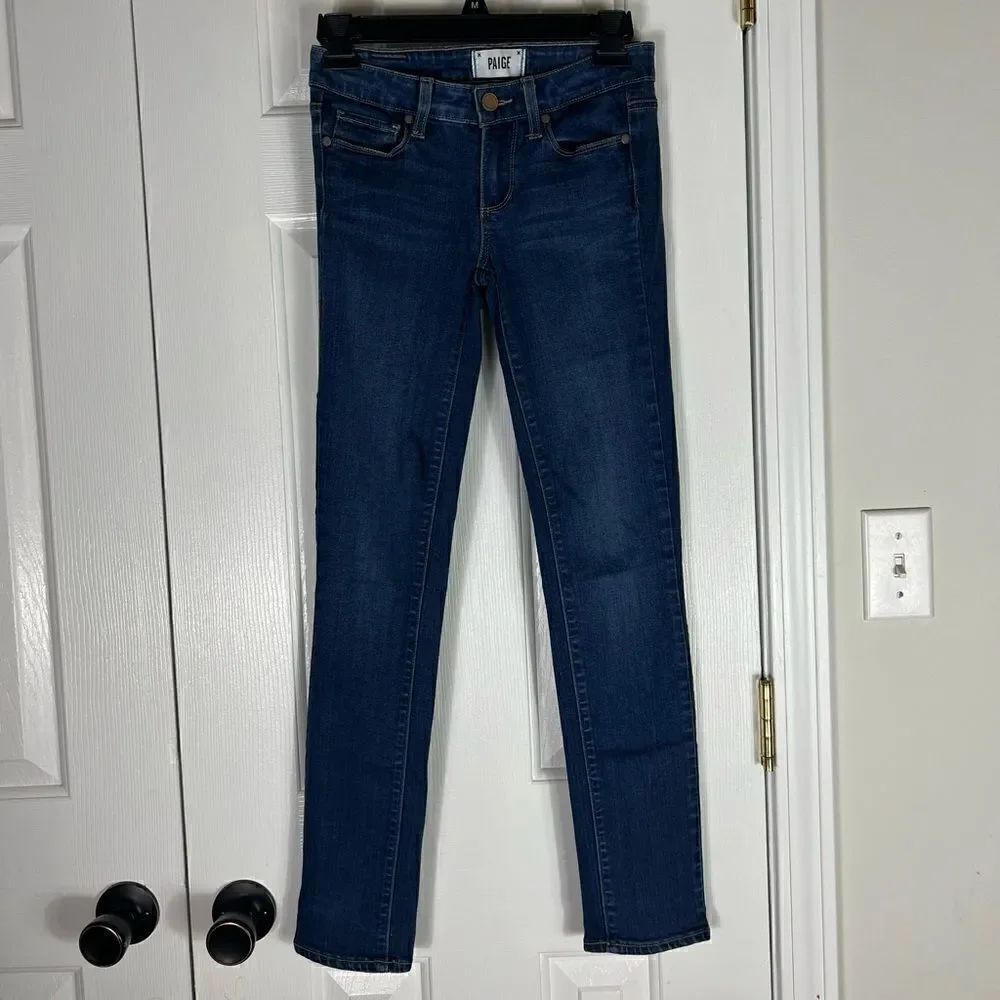 Paige Womens Denim Skyline Skinny Jeans 24